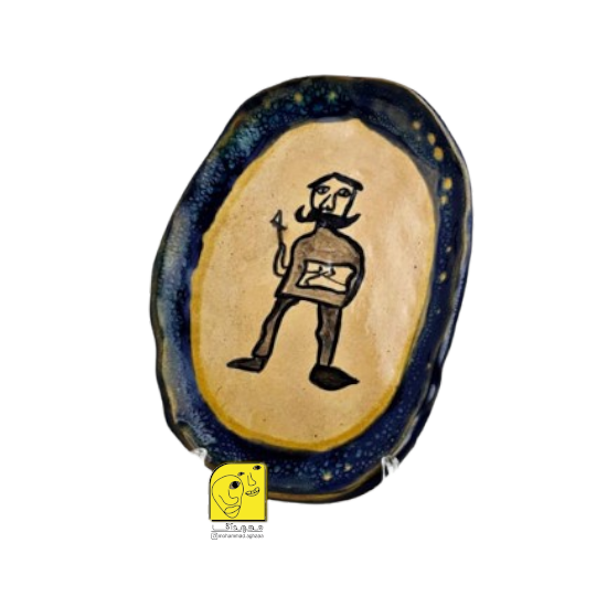 بشقاب سفالی دفورمه